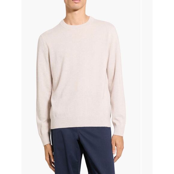 Theory Men's Hilles Cashmere Crewneck Sweater - Size Large